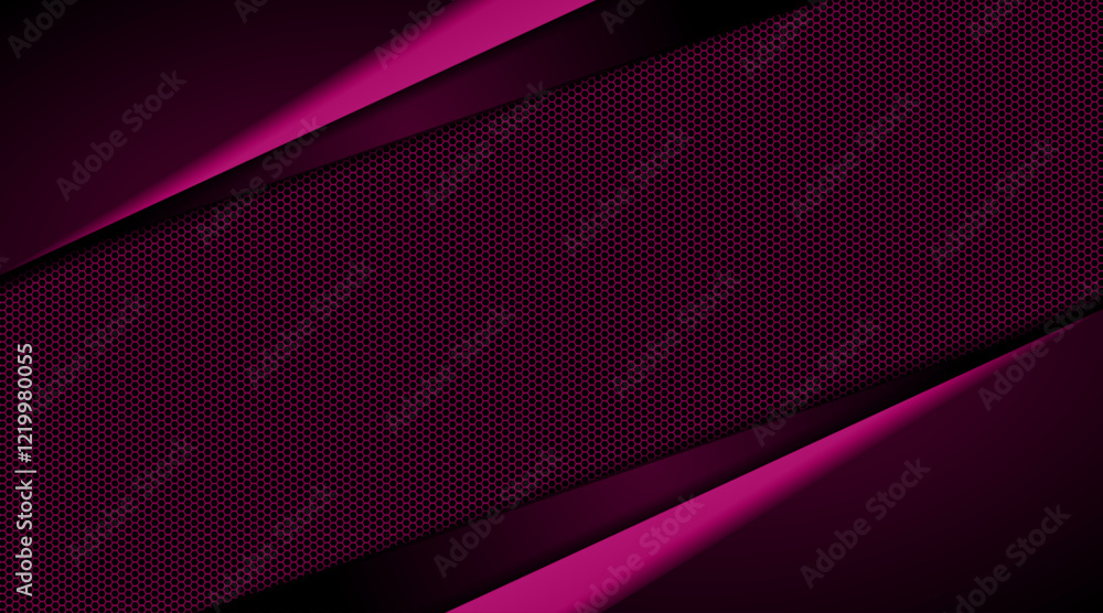 Aufkleber presentation background design with shadow of geometric shape | minimal vector futuristic background