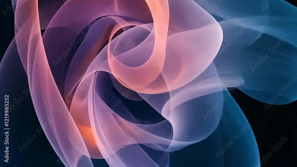 Poster captivating swirls of color create an ethereal dance in a mesmerizing display of light and shadow at