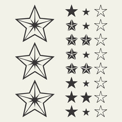 set of stars