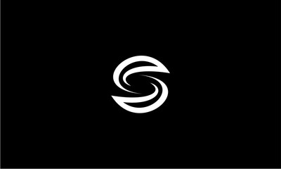 Obraz premium S logo vector