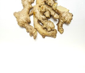 ginger isolated on white background