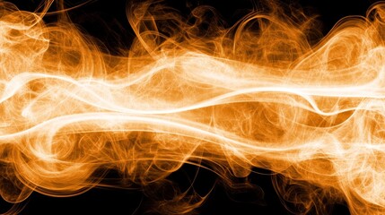 Fototapeta premium Abstract Orange and White Energy Swirls Background