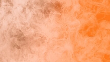 Fototapeta premium Abstract Orange and White Smoke Swirls Background