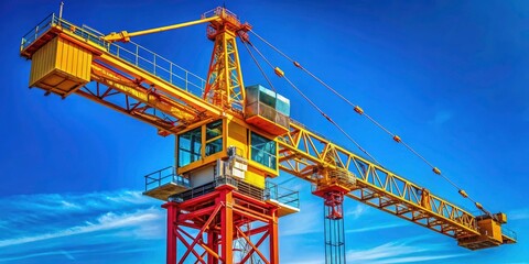 Construction Crane Photography: High-Resolution Images of Tower Cranes, Construction Equipment, and Heavy Lifting Machinery