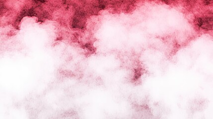 Fototapeta premium Abstract Red and White Smoke Cloud Background Image