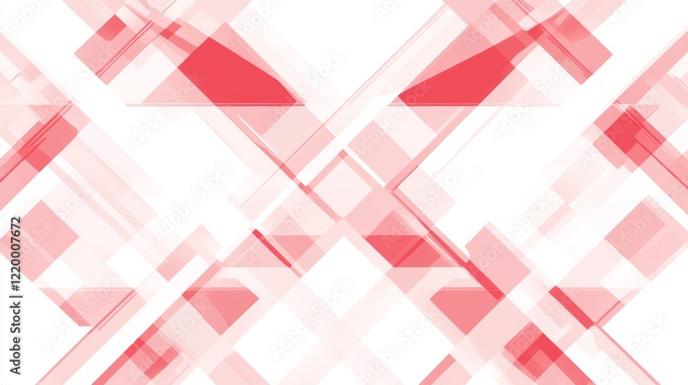 Poster abstract red geometric pattern design background