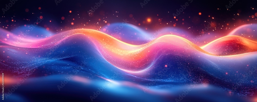 Poster futuristic abstract digital background for technology ai data graphics cybernetworks
