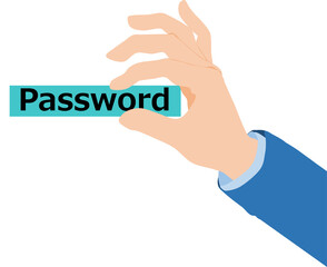 情報セキュリティのグラフィック素材