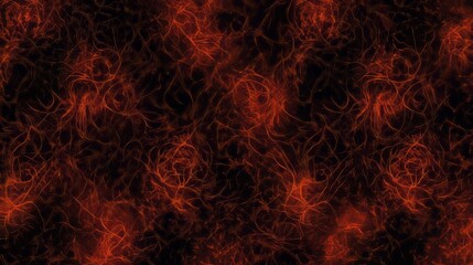 Fototapeta premium Abstract Red Swirls Dark Background Texture Design