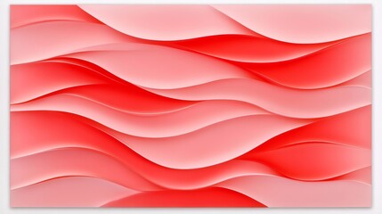 Abstract Red Wave Pattern Design Background