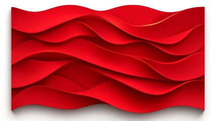 Abstract Red Wave Pattern Design Background (1)