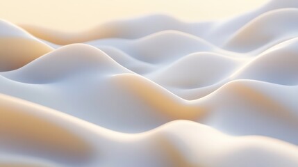Obraz premium Gentle Flowing Shapes in Natural Light Composition