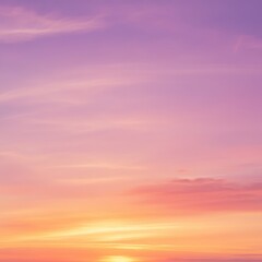 Obraz premium Stunning Vibrant Sunset Sky with Dramatic Color Gradient over Scenic Landscape