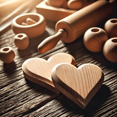 heart shaped cookies