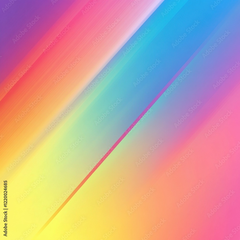 Poster vibrant gradient backdrop with flowing spectrum of colorful hues and tones