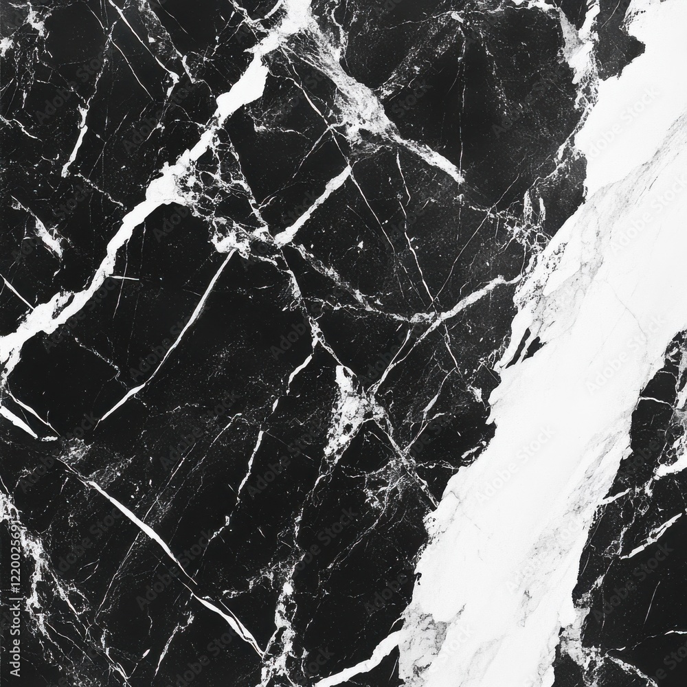 Poster elegant monochrome marble texture abstract background with geometric patterns