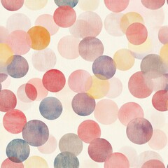 Delicate Dotted Pattern in Soft Pastel Hues Creates an Elegant and Contemporary Aesthetic