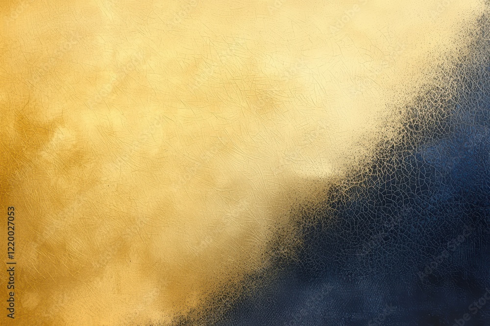 Poster bold gold and black abstract with intricate patterns and textures for art projects
