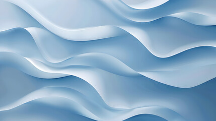 Obraz premium Soft blue waves create a calming, abstract background with gentle curves and smooth textures.