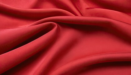 Obraz premium Red silk luxury textile material cloth background