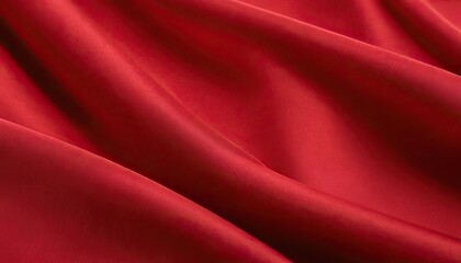 Obraz premium Red silk luxury textile material cloth background