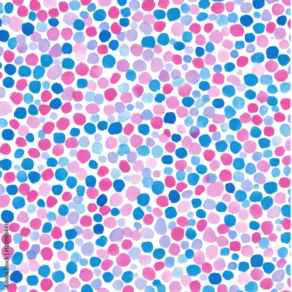 Poster vibrant bubbly dot pattern digital art background with captivating colorful geometric shapes and abs