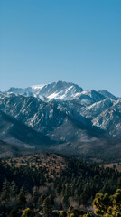 Obraz premium Untamed Beauty - A Spectacular Panoramic Display of Nevada's Majestic Mountain Ranges