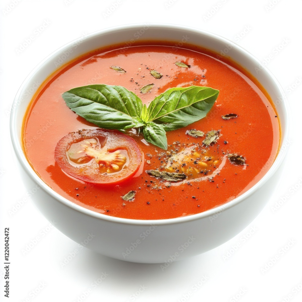 Poster chilled tomato soup