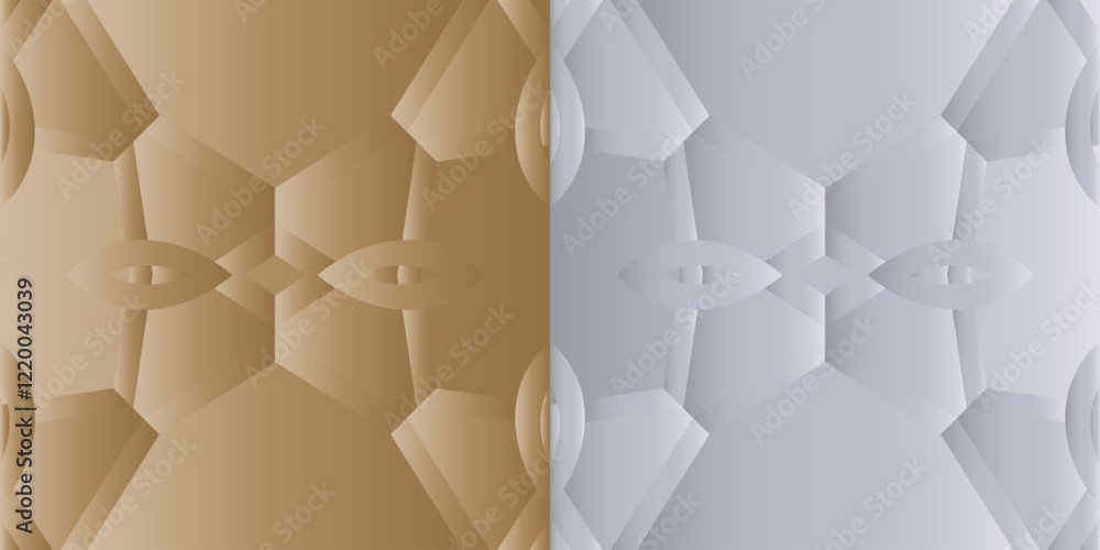 Poster vector seamless geometric pattern. abstract repeating geometric design