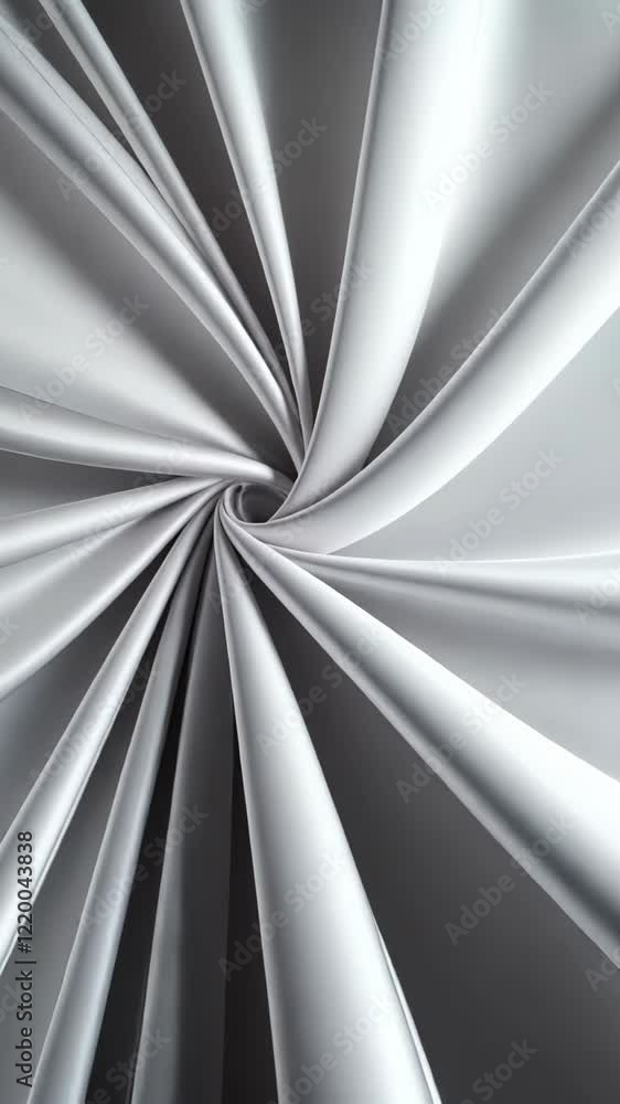 Aufkleber unique spiral pattern of elegant gray fabric creates a stunning visual effect with soft texture