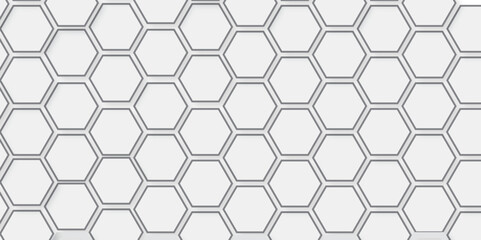 Abstract multicolor hexagon geometric honeycomb texture background. creative decorative element fabric.