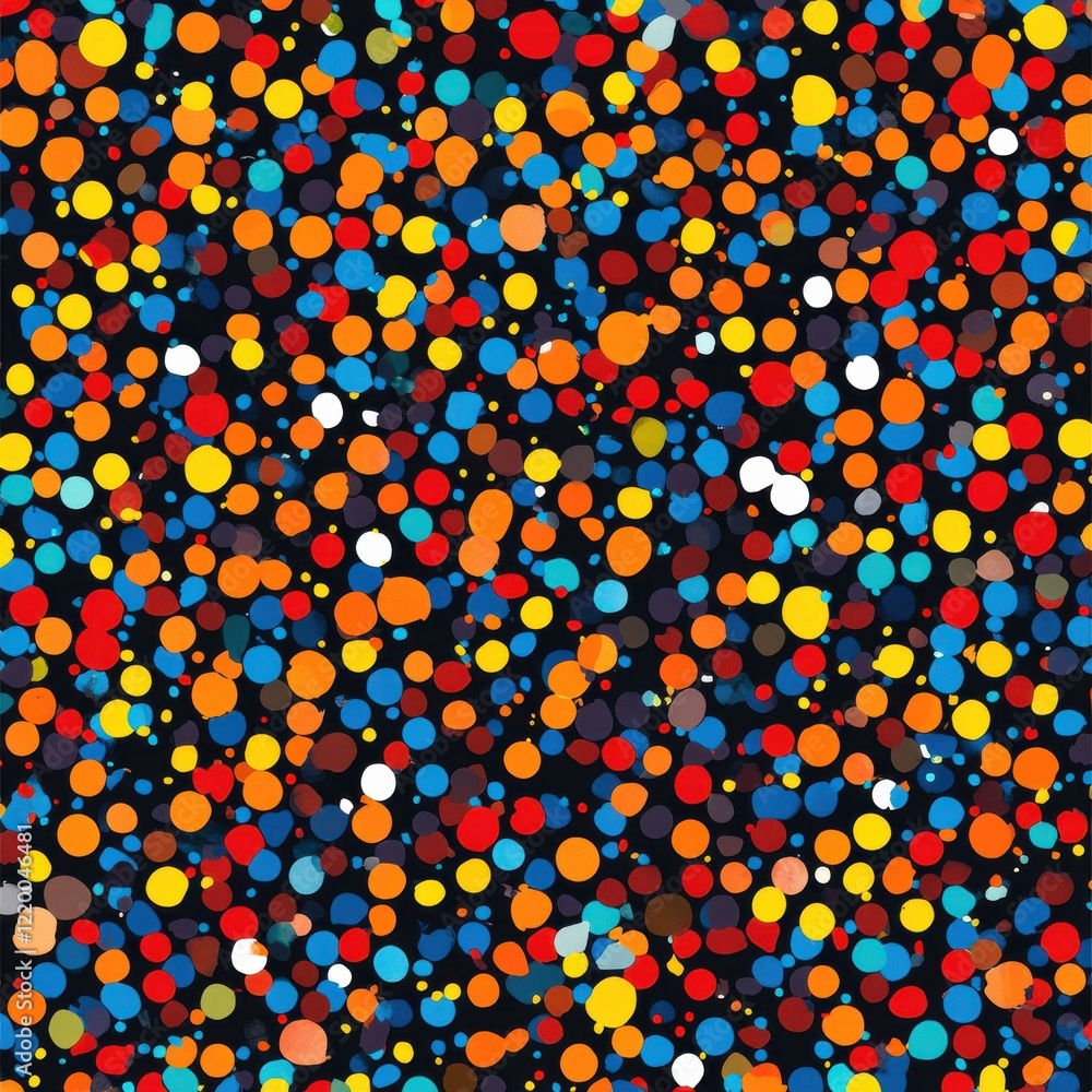 Poster vibrant explosion of colorful abstract patterns and textures for dynamic digital backgrounds