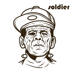 head of person design vector illustration