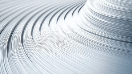 Shining Iron Surface Texture, a smooth and reflective curved metal plate, showcasing intricate patterns and a modern aesthetic, perfect for design and artistic applications.