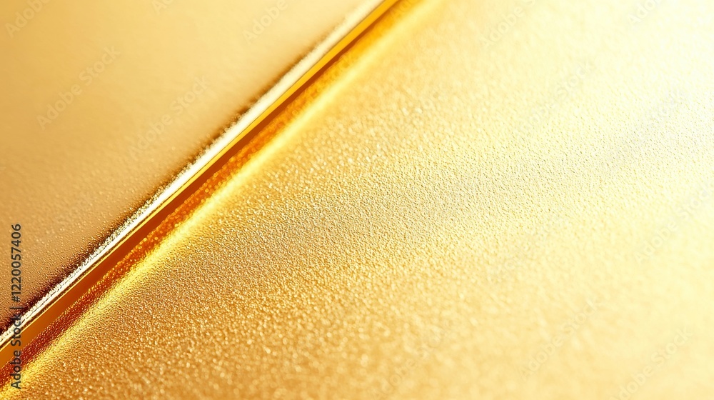Poster elegant gold backdrop with subtle gradients, featuring textured shadows, providing ample free space 
