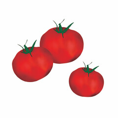 Small red tomatoes 