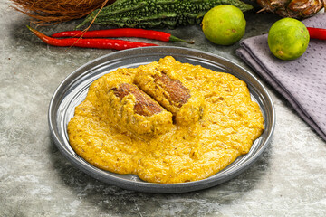 Indian cuisine - Malai kofta with gravy