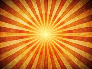 Fototapeta premium Retro Vintage Orange Sun Rays Low Light Photography Background