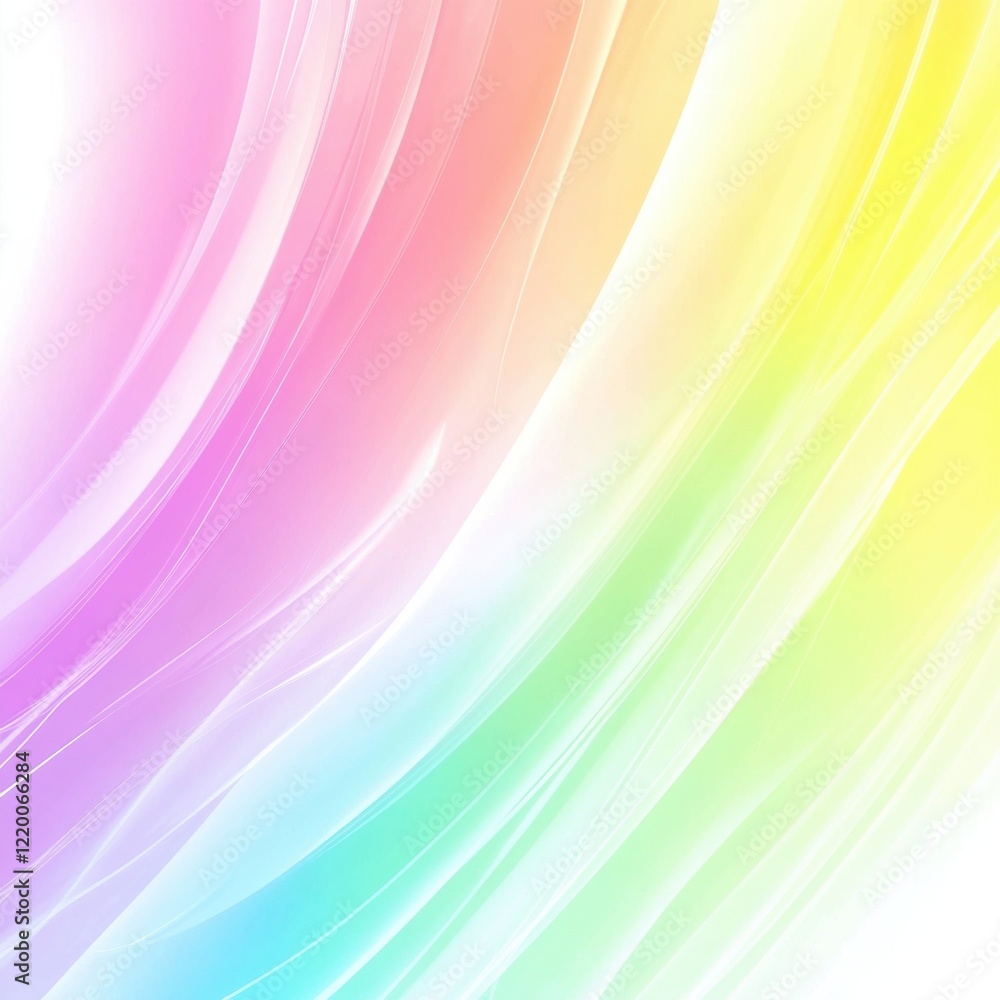 Poster vibrant fluid gradient swirls across colorful abstract background with elegant curves and mesmerizin
