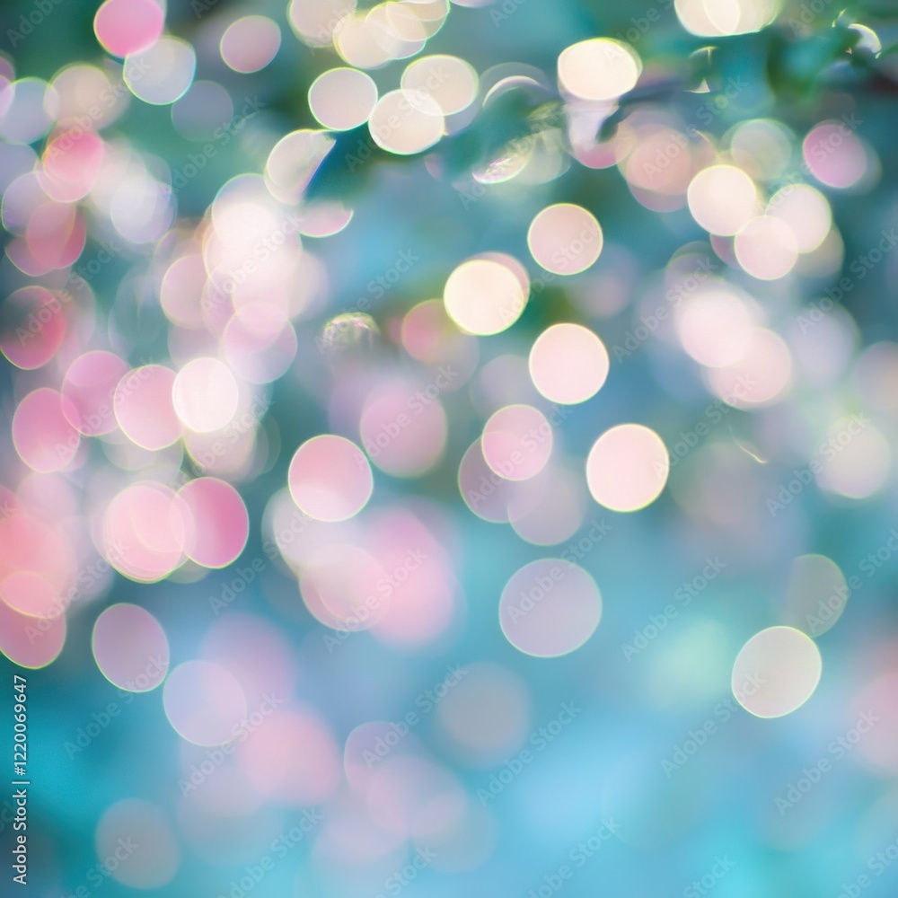 Poster mesmerizing bokeh background with vibrant glitter and shiny sparkles creating a dreamy festive atmos