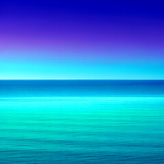 Fototapeta premium A smooth gradient transitioning from deep royal blue to vibrant turquoise, soft and seamless blending, modern digital art style