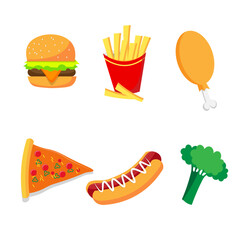 Fast Food Vector Design
