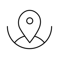 location line icon