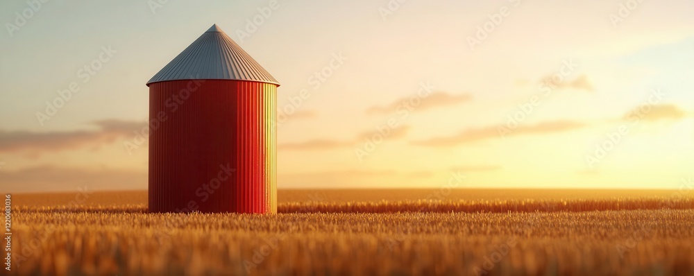 Poster livestock technology smart barns. machine learning for barn optimization, analyzing data to improve 