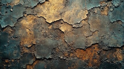 Obraz premium Saturated dark brown colored low contrast concrete textured background. This empty, colorful wall texture offers copy space for text overlay and mockups, reflecting the - color trend.