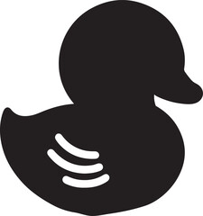 isolated duck chick icon Vector, duck chick Silhouette,duck chick icon set, black duck chick symbol for logo,color  Vector illustration, Vector Graphic, EPS 10 
