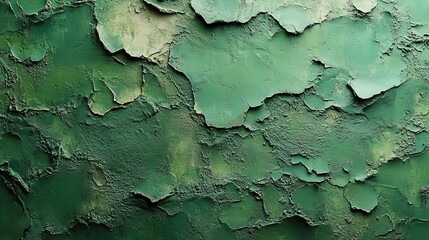 Obraz premium Saturated pastel olive green concrete textured background, empty wall with copy space for text and mockups.