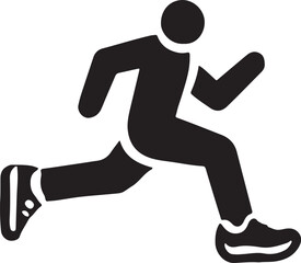 isolated jogging walking running icon Vector, jogging walking running  Silhouette,jogging walking running  icon set, black jogging walking running  symbol for logo,color  Vector illustration, Vector G