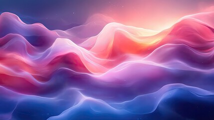 Obraz premium This abstract vector gradient blends bright blue, purple, and pink colors, ideal for modern mobile app screens.