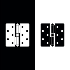door hinge sign symbol vector flat icon